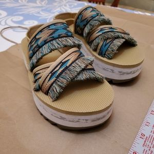 Teva platform sandals